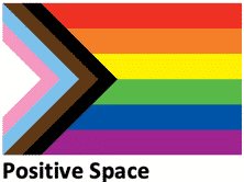 Positive space