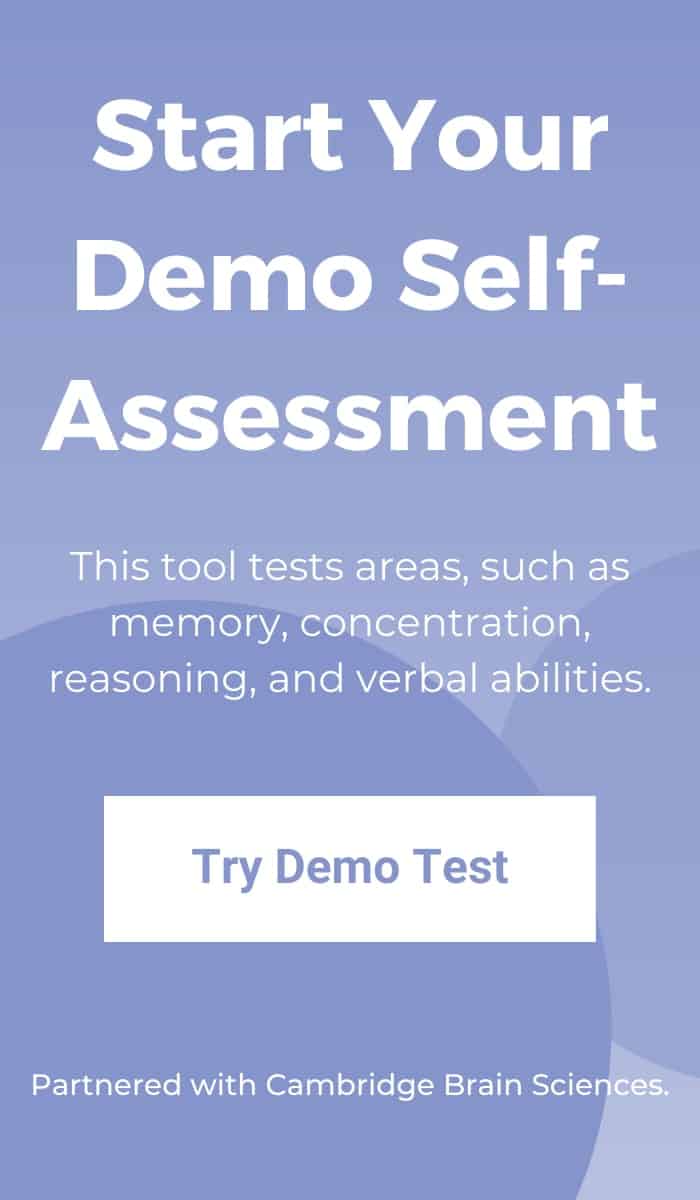 Start your demo self assessment